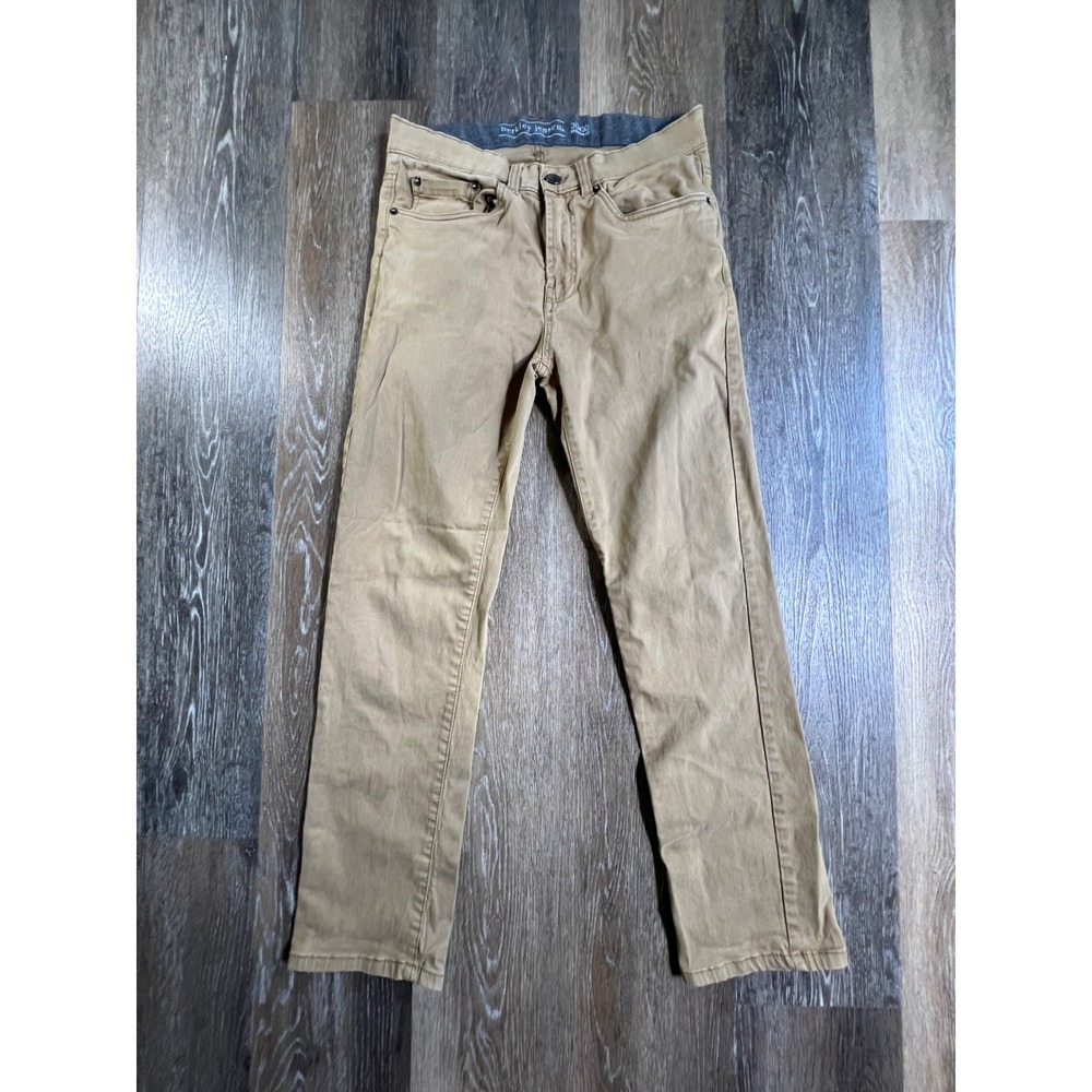 Berkley Jensen Pants Mens 30x30 Tan Khaki Regular Fit Straight Leg Casual 4140
